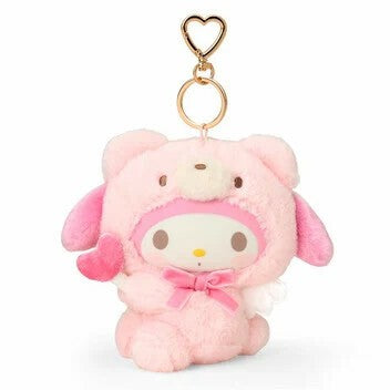 【現貨】Sanrio 天使小熊毛公仔吊飾