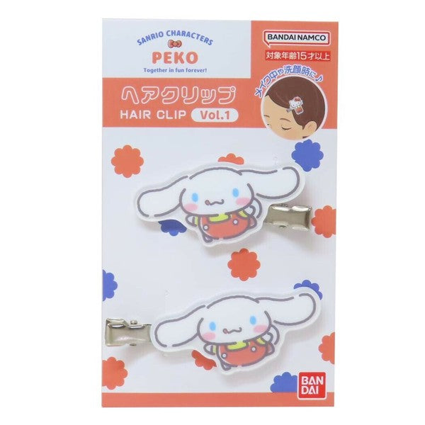 【現貨】[日本限定] PEKO 牛奶妹 x Sanrio Characters 髮夾 Vol.1