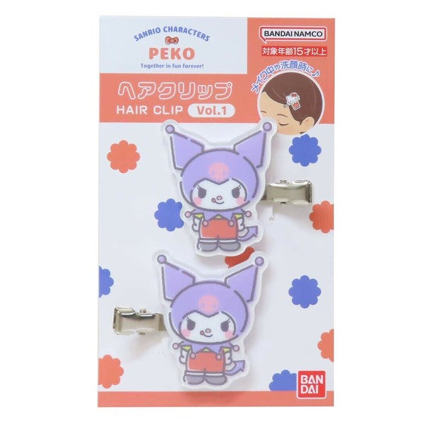 【現貨】[日本限定] PEKO 牛奶妹 x Sanrio Characters 髮夾 Vol.1