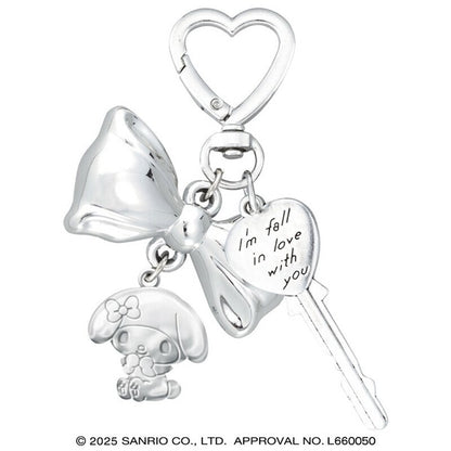 【預購】Sanrio 銀色系列 - 銀鑰匙吊飾